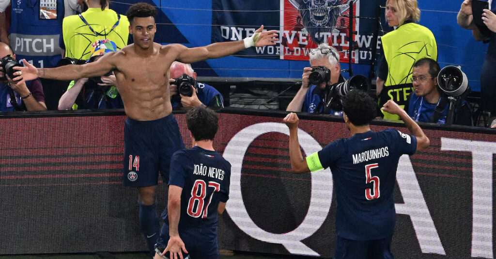 PSG's goal-scoring display in Munich, five-goal win over Inter Milan; new champions in the UEFA Champions League 1 desire