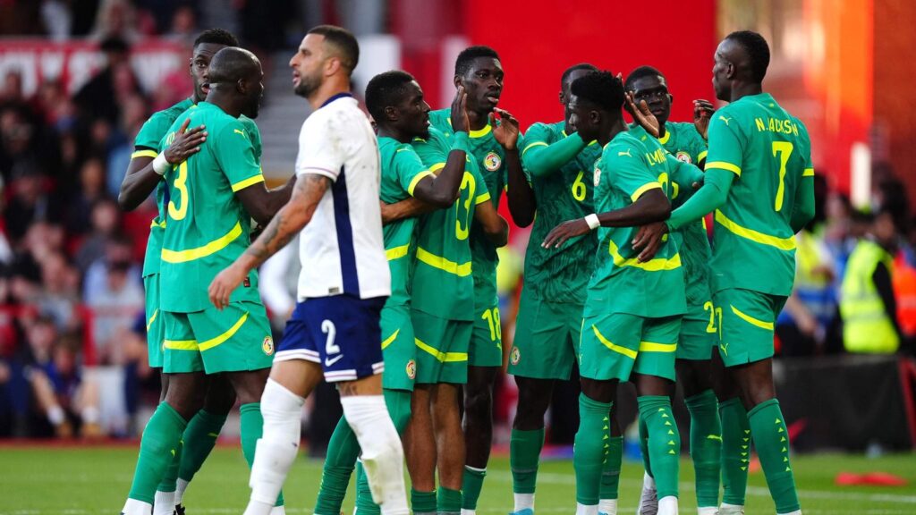 Senegal becomes first African team to beat England in international football 1 skysports kyle walker ismaila sarr 6938653