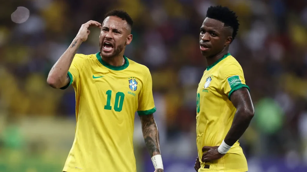 Neymar out of Ancelotti's Brazil squad again; Pacqueta returns 1 Vinicius Jr1.jpg
