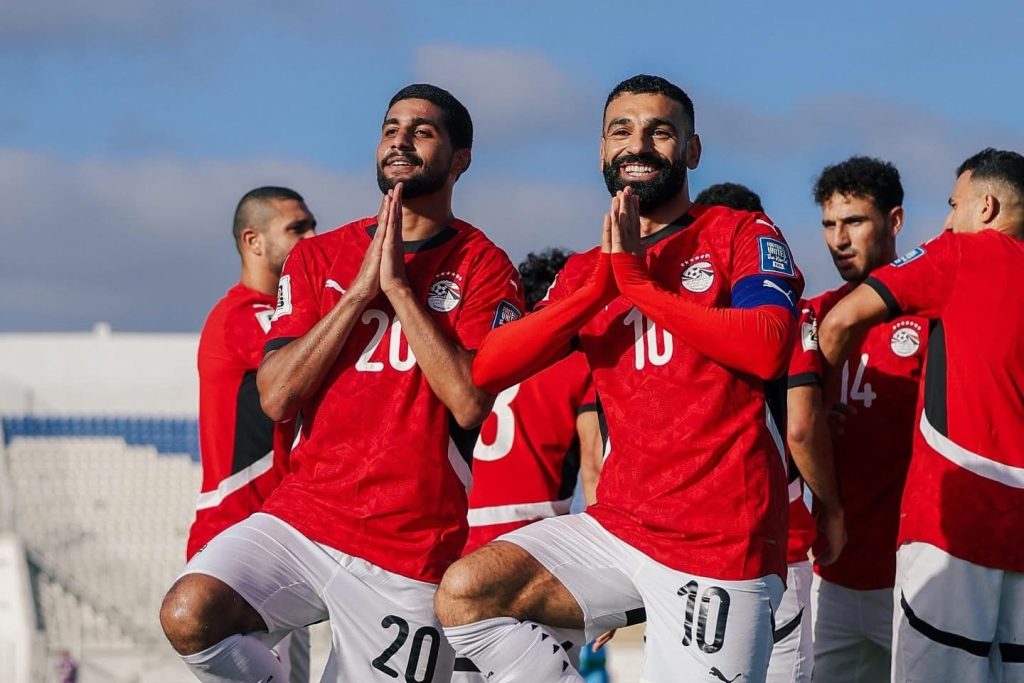 Salah scores twice! Egypt qualifies for World Cup!! 1 Salah